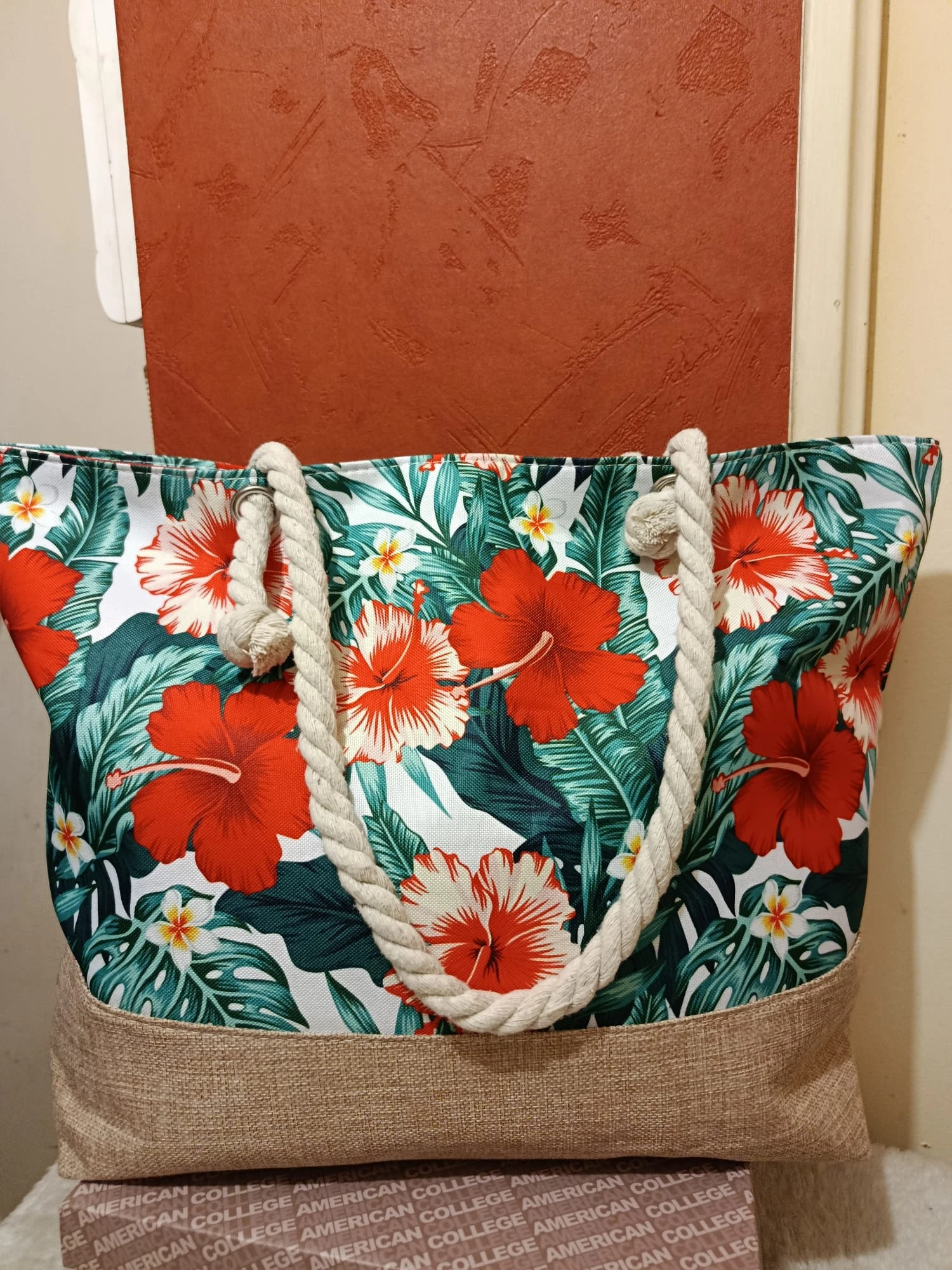 Gérard Pasquier Beach Bag – Tropical Print – photo 2
